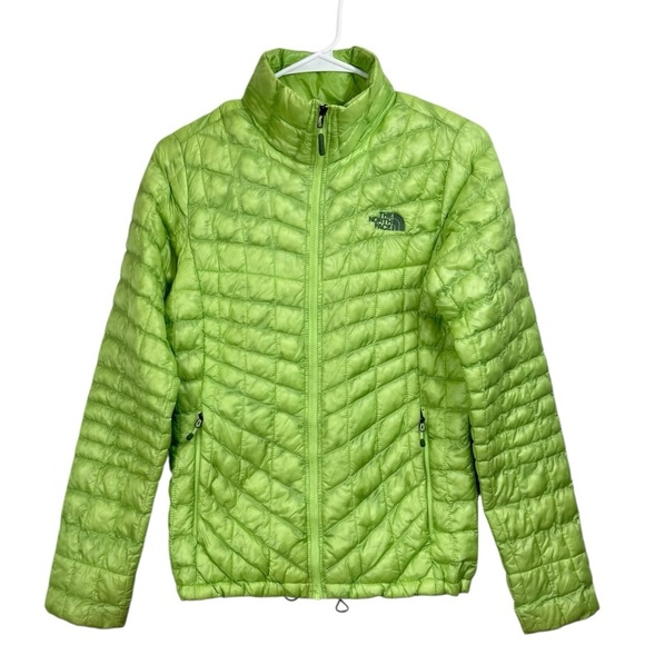 The North Face Size XS ThermoBall Eco Jacket Stow Patina Green Puffer Quilted - Picture 1 of 10